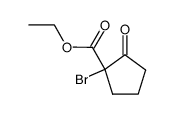1-溴-2-氧代环戊烷羧酸乙酯 结构式