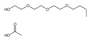 2-(2-(2-丁氧基乙氧基)乙氧基)乙醇乙酸酯 结构式