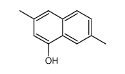 3,7-二甲基-1-萘酚 结构式