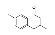 β,4-二甲基苯丁醛 结构式