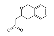 3-(硝基甲基)-3,4-二氢-1H-2-苯并吡喃 结构式