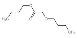 丁氧基乙酸丁酯 结构式