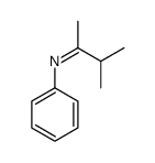 Benzenamine, N-(1,2-dimethylpropylidene)- 结构式