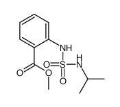 2-异丙基磺酰基氨基苯甲酸甲酯 结构式