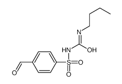 1-butyl-3-(4-formylphenyl)sulfonylurea 结构式