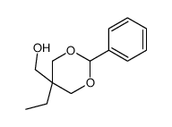 5-乙基-2-苯基-1,3-二氧六环-5-甲醇 结构式