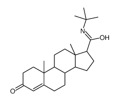 试剂(17β)-N-(1，1-Dimethylethyl)-3-oxoandrost-4-ene-17-carboxamide(储存“-20℃”；运输“冰袋”) 结构式