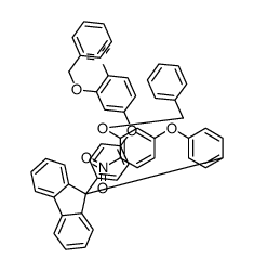 9H-Fluorene, 9,9-bis[4-[4-nitro-3-(phenylmethoxy)phenoxy]phenyl]- 结构式
