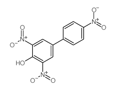 3,4',5-三硝基-4-羟基联苯 结构式