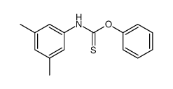 Carbamothioic acid, N-(3,5-dimethylphenyl)-, O-phenyl ester 结构式