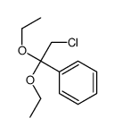 Benzene, (2-chloro-1,1-diethoxyethyl)- 结构式