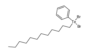二溴十二烷基苯基碲 结构式