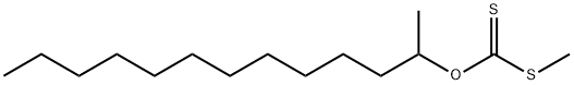 Carbonodithioic acid, S-methyl O-(1-methyldodecyl) ester 结构式