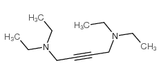 N,N,N',N'-四乙基-2-丁炔-1,4-二胺 结构式