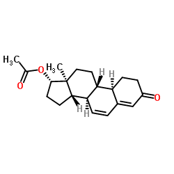 6-脱氢诺龙醋酸酯 结构式