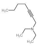2-Heptyn-1-amine,N,N-diethyl- 结构式