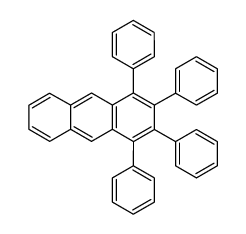 1,2,3,4-四苯基蒽 结构式