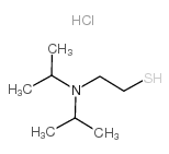2-二异丙基氨基乙烷硫醇盐酸盐 结构式