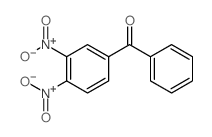 3,4-二硝基二苯甲酮 结构式
