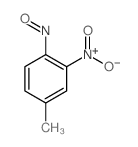 3-硝基-4-亚硝基甲苯 结构式