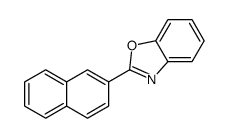 2-(萘-2-基)苯并[d]恶唑 结构式