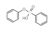 苯基亚膦酸单苯酯 结构式
