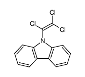 9-(1,2,2-三氯乙烯基)-9H-咔唑 结构式