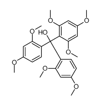 七甲氧基红 结构式