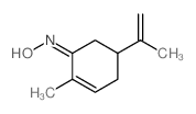 p-薄荷-1(6),8-二烯-2-酮肟 结构式