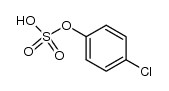 硫酸单(4-氯苯基)酯 结构式