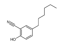5-己基-2-羟基苯甲腈 结构式