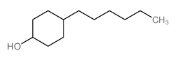 4-己基环己醇 结构式
