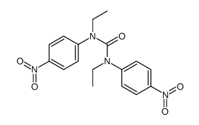 1,3-二乙基-1,3-双(4-硝基苯基)脲 结构式