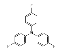 TRIS(4-FLUOROPHENYL)BISMUTHINE 结构式