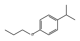 1-异丙基-4-丙氧基苯 结构式