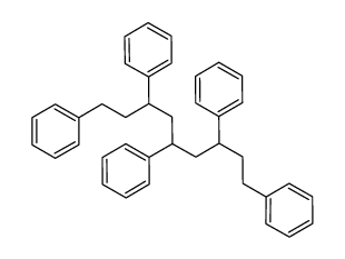 Benzene, 1,1',1'',1''',1''''-(1,3,5,7,9-nonanepentayl)pentakis- 结构式