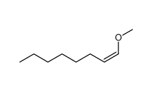 1-Octene, 1-methoxy-, (1Z)- 结构式