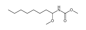 Carbamic acid, (1-methoxyoctyl)-, methyl ester (9CI) 结构式
