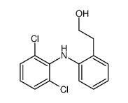 Benzeneethanol, 2-[(2,6-dichlorophenyl)amino]- 结构式