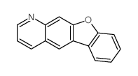 苯并呋喃并[3,2-g]喹啉 结构式