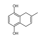 5,8-二氢-6-甲基-1,4-萘二酚 结构式