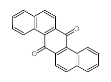二苯并[a,h]蒽-7,14-二酮 结构式