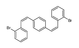 Benzene, 1,4-bis[(1Z)-2-(2-bromophenyl)ethenyl]- 结构式