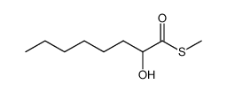 2-羟基辛烷硫代酸 S-甲酯 结构式