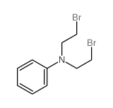 N,N-双(2-溴乙基)苯胺 结构式