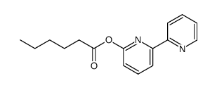 己酸-2,2'-联吡啶-6-基酯 结构式