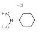 N,N-二甲基环己胺盐酸盐 结构式
