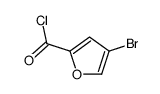 4-溴-2-呋喃羰酰氯 结构式
