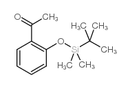 2-ACETYL-T-BUTYL-DIMETHYLSILYL-PHENOL 结构式