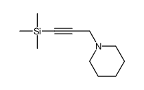 Piperidine, 1-[3-(trimethylsilyl)-2-propyn-1-yl]- 结构式